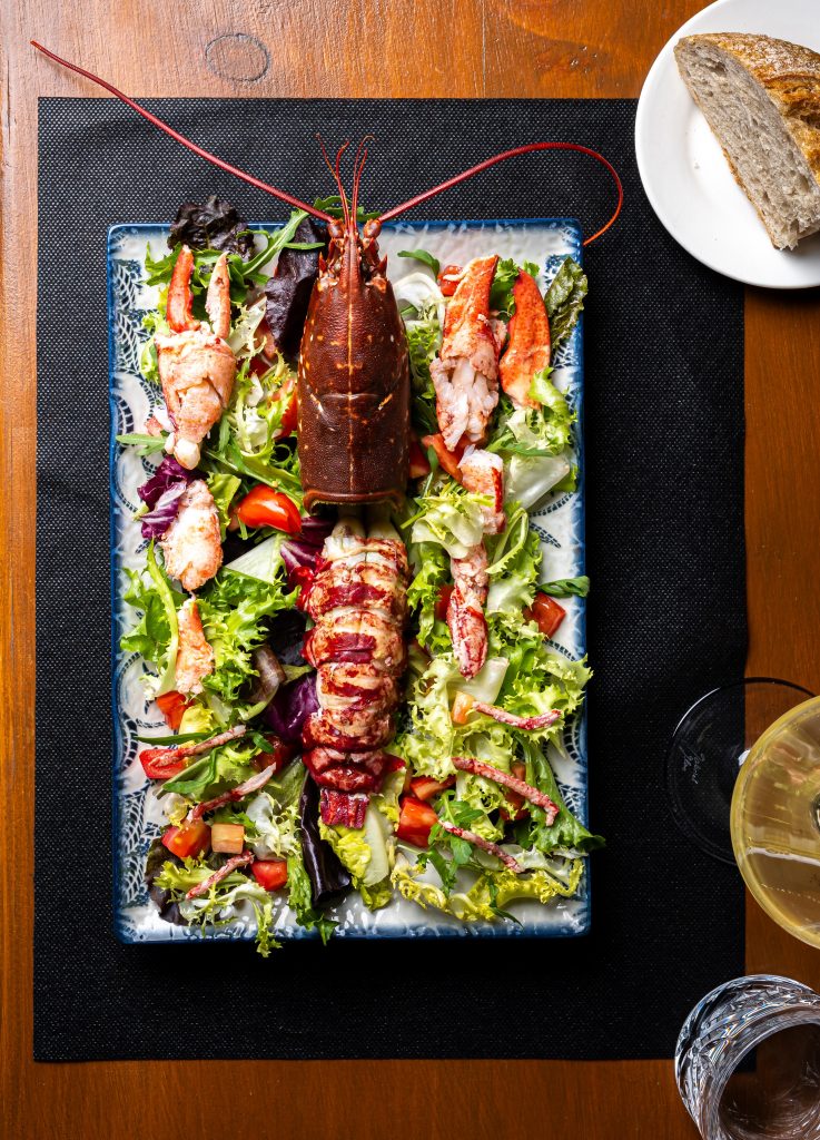 bogavante azul bilbao